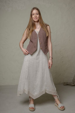 Платье сарафан 70% лен + 30% вискоза