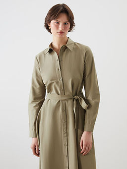 Poplin Kad?n G?mlek Elbise