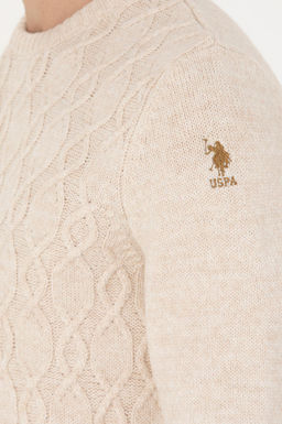 U. S. Polo Assn / Мужской песочный свитер - U.s. polo assn фото 21