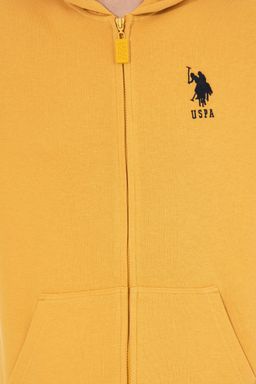 U. S. Polo Assn / Мужской шафрановый свитшот - U.s. polo assn фото 6