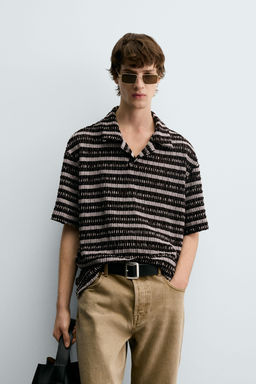 JACQUARD KNIT POLO SHIRT - Zara фото 2