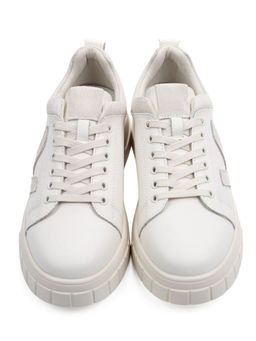 03-YС354-3 LT. BEIGE Полуботинки спортивные женские (натуральная кожа, натуральная замша)