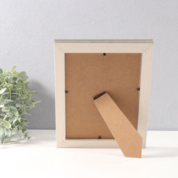 Фоторамка для фото 15×20 см «Габриэль», пластик, синяя с золотой полосой, 2.2×19×24 см