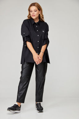 Рубашка Bliss 8221 черный  фото 4