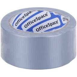 Клейкая лента армированная 48мм*20м серая 160мкм,"OfficeSpace" (324274) влагоустойчивая