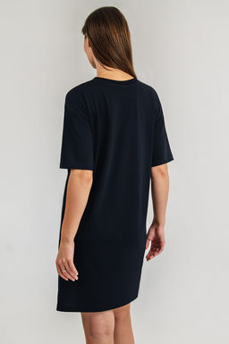 Арт. 4142 Туника женская 44-54(6 шт) Цвет:черный - Калинка фото 5