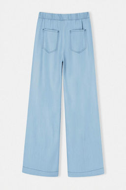 Mavi Yuksek Bel Wide Leg More Sustainable %100 Tencel Jeans TWOSS26JE00235 - Trendyolmilla фото 6