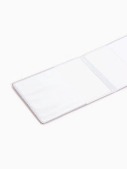 Обложка Удостоверение 11*0,3*8 см, Иск кожа, тисн. золото, бордовый