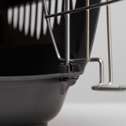 Переноска для животных до 12 кг Пижон 49х33х32см, металлическая дверь, бежево-серая  фото 5