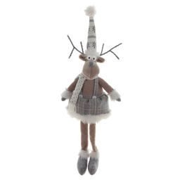 Игрушка набивная "Олень", L33 W17 H71/20 см, 2в.