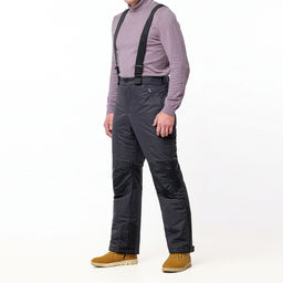 RODOS Полукомбинезон мужской зима М-302 Графит