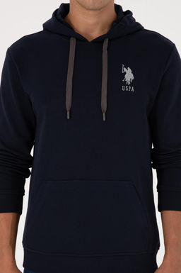 Erkek Lacivert Basic Sweatshirt Sepette S_rpriz _ndirim - U.s. polo assn фото 6