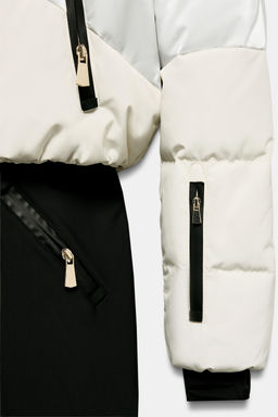 QUILTED COMBINED WATER-RESISTANT WINDPROOF RECCO® TECHNOLOGY SKI COLLECTION JUMPSUIT - Zara фото 13