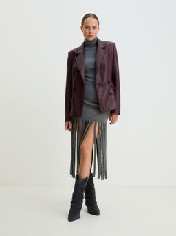 Высокие казаки TENDANCE Артикул 4073925, синевато-серый