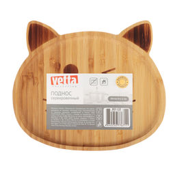 Поднос сервировочный, бамбук, 20*16,9*1,5 см арт. 883-133 VETTA