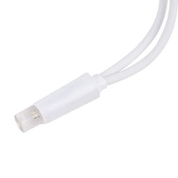 ULD-B3010-200/TWK WARMWHITE IP67 Бахрома светодиодная с эффектом мерцания, 3м. Соединяемая. 200 светодиодов. Теплый белый свет. Провод белый. TM Uniel. - Volpe фото 12