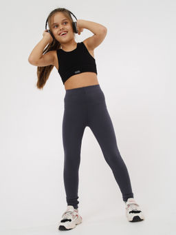 Лосины BAMBUK утепленные детские, графит