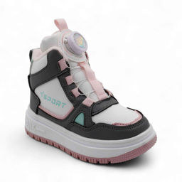 Кроссовки зимние на меху В7186-15 белые - BONCY фото 6