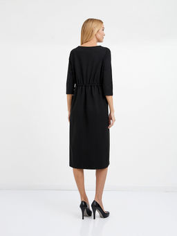 платье черное с карманами - Glenfield фото 6