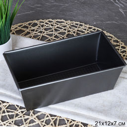 Форма для выпечки Кекс прямоугольная 21х10х7,5см /PRF/уп 100/