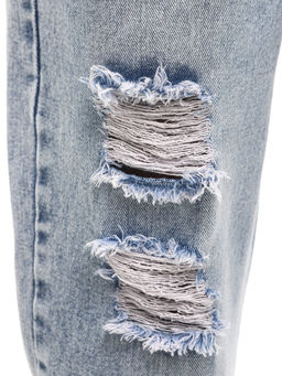 Джинсы-бананы для девочек - СИНЯЯ МОДА фото 15