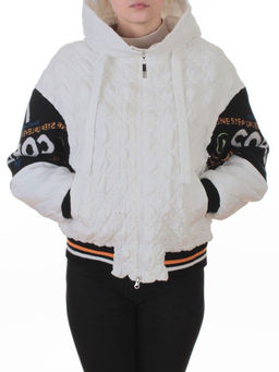 705 WHITE Куртка демисезонная женская (100 гр. синтепон) - Fashion фото 3