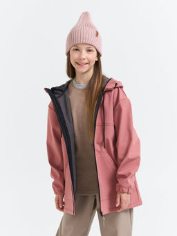 Куртка Softshell демисезонная Пепельная роза 7+ - Bungly фото 6