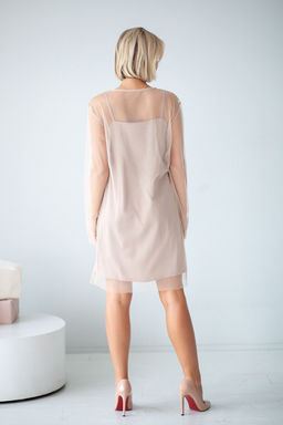 Платье МП-310 бежевый - Took a look фото 3