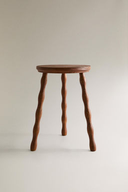 ELM WOOD STOOL