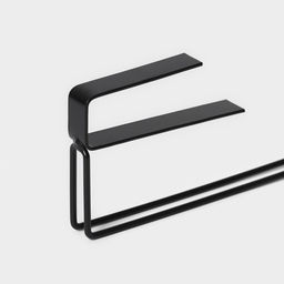 Держатель для бумажных полотенец подвесной Доляна «Лофт», 20.6×3×10.1 см, чёрный