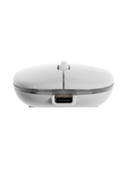 Мышь MB-2.4 беспроводная, оптическая, подсветка, 800-1600 dpi, USB, Bluetooth, белая