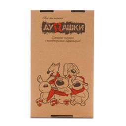 Мягкая игрушка «Волк с зайцем», 25 см