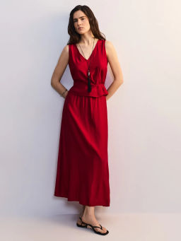 Юбка миди из вискозы ZR2605013503-77 / Zarina