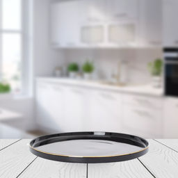 Тарелка десертная BLACK GOLD 21см - Domenik фото 3