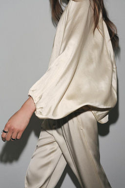 PUFFED BOMBER JACKET - ZW COLLECTION - Zara фото 8