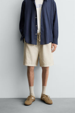 FADED RELAXED FIT BERMUDA SHORTS - Zara фото 2