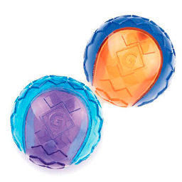 Игрушка для собак мяч с пищалкой 2 шт,TPR резина