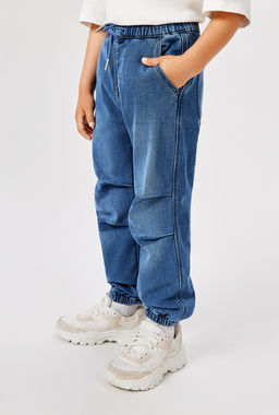 ACOOLA / Брюки джинсовые (утепленные) детские для мальчиков Abrams синий фото 8