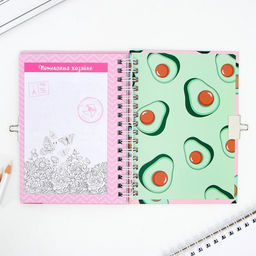 Анкета в твердой обложке на замочке Дружба навсегда, А6 40 л - Artfox фото 15