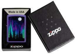 Зажигалка ZIPPO Ночь в лесу | Night In The Forest 48565  фото 6