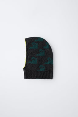 BALACLAVA PUNTO ESTAMPADO SKI COLLECTION / Negro