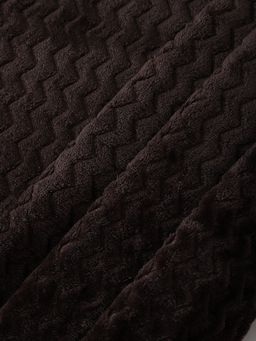 Плед Роял Плюш Шоколад 180х200 - Амавес-текстиль фото 4