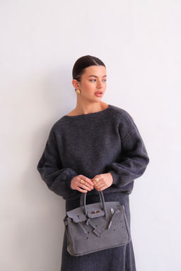 Martichelli Костюм вязаный тёмно-серый  фото 2