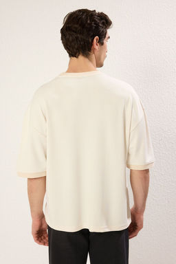 Футболка Trendyolmilla boxy экрю