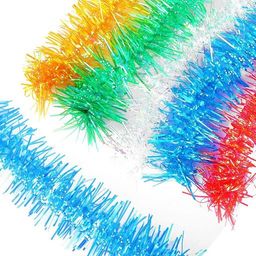 Цена за 2 шт. Мишура №21, неоновая 2м*5см (М-125) Россия