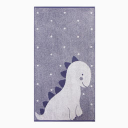 Полотенце махровое Этель Динозаврик, 70х130 см, 100% хлопок, 420 г/м2  фото 2