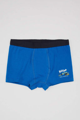 Боксеры-тройки с рисунком для мальчиков - Defacto фото 2