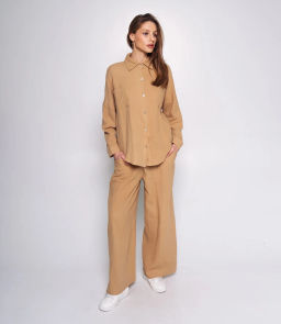 Костюм #КТ196 (1), бежевый