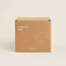 Креманка SL Home «Ларго», 300 мл, 12×10 см, стекло, прозрачная