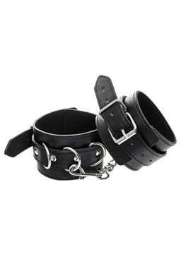 Поножи Anonymo #0153, PU кожа, черные, 26,5 см - Toyfa фото 7